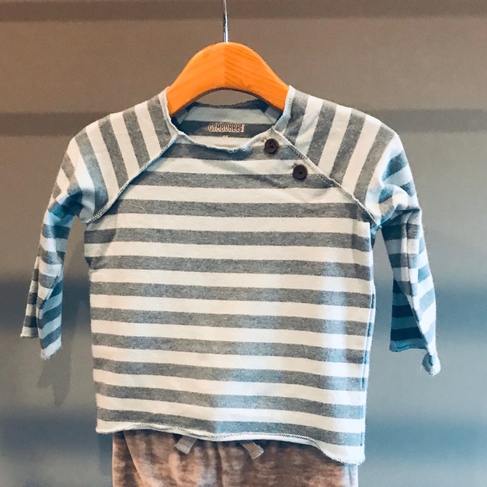 Gymboree Baby Boy Stripes Long Sleeve Tee